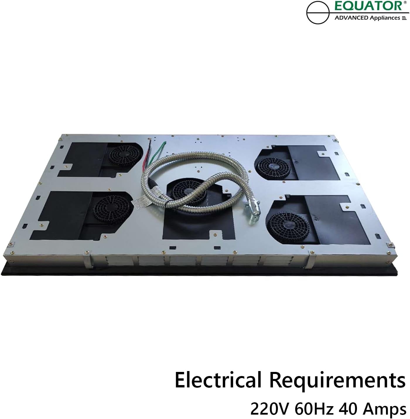 Equator 30" Modern Built-In Induction Cooktop 4 Burner | 4 Burner