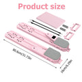 Pilates Board Foldable Abdominal Board Push up Plate Pilates Board Ab Board Reformer Fitness Core Workout Equipment