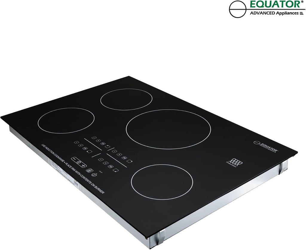 Equator 30" Modern Built-In Induction Cooktop 4 Burner | 4 Burner
