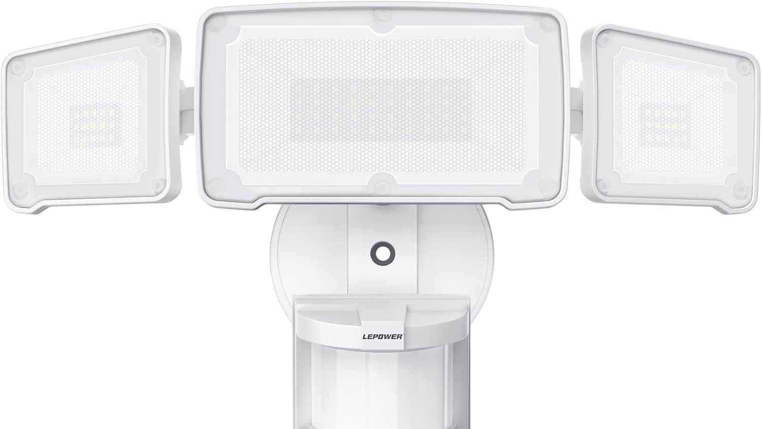 3-Head LED Motion Sensor Security Light – 4200LM Outdoor Waterproof Floodlight