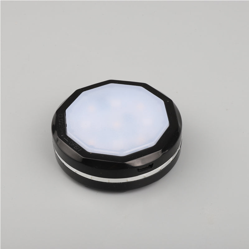 3 Pcs Motion Sensor Lights Indoor, under Cabinet Light Rechargeable, Wireless LED Closet Lights Night Light