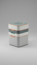 Smart Laundry Hamper with Motion Sensor Lid