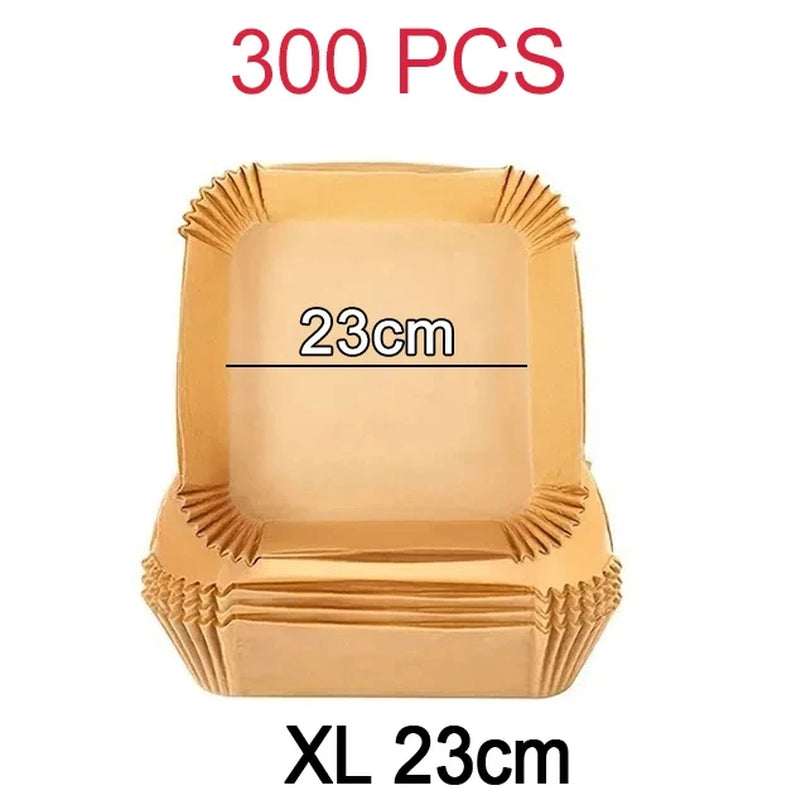Air Fryer Disposable Paper Liner for Cosori Ninja Square/Round Nonstick Parchment Baking Oven Paper Kitchen Accessories