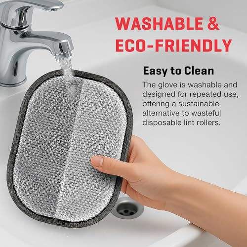 Reusable Pet Grooming & Hair Removal Glove – Dog & Cat Deshedding Glove
