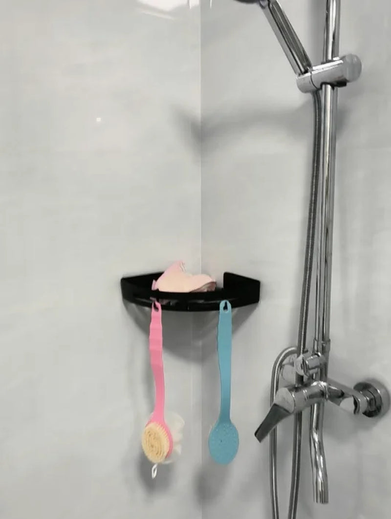 AQUAFIX Samoprzylepny Organizer Pod Prysznic – Mocno Przylegający, Bez Wiercenia & Wodoodporny