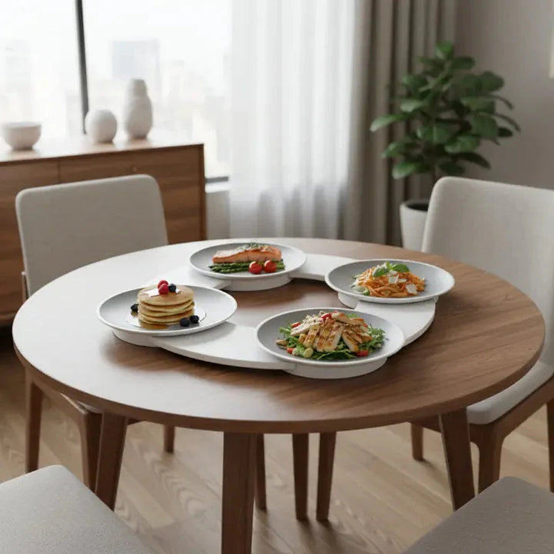 Rotating Serving Tray with Modular Design